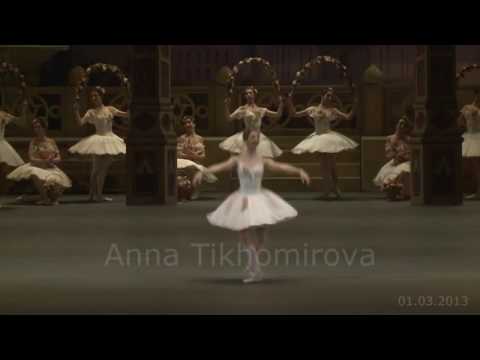 01.03.2013 Anna Tikhomirova as Gulnare in Le Corsaire, Debut