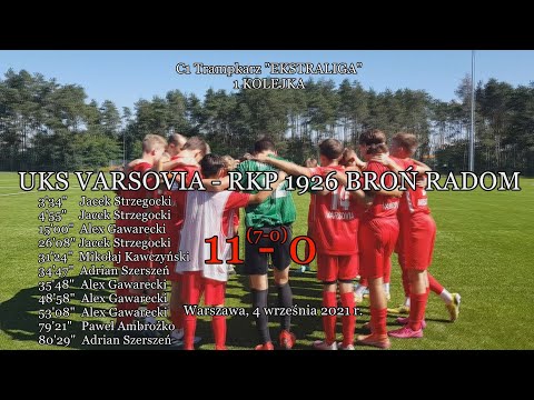 4 IX 2021 r.   UKS VARSOVIA  -  RKP 1926 BROŃ RADOM