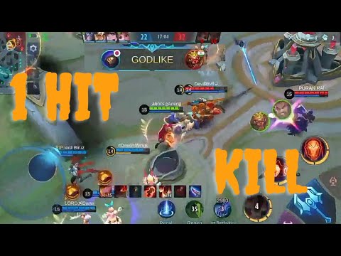mlbb Aldous 1 shot kill build #aldous_500_stack | Aldous God mode gameplay #mobilelegends