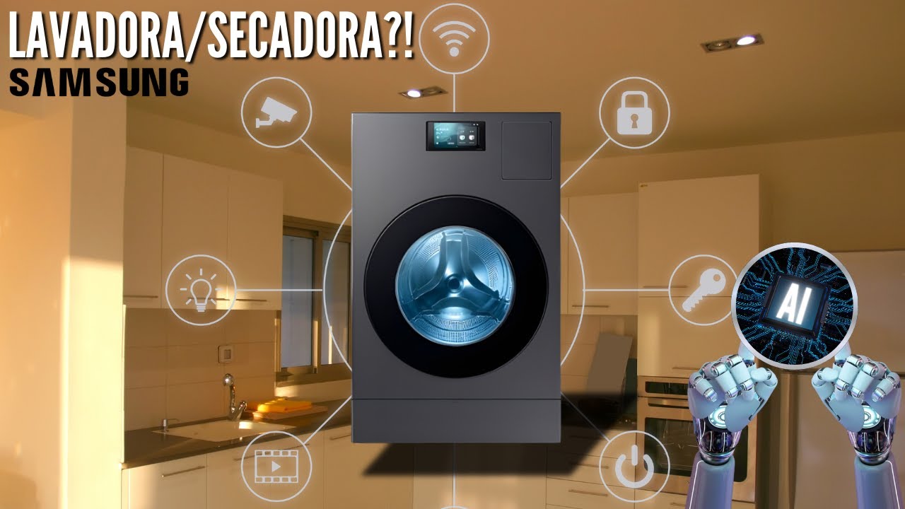 Bespoke AI - A Lavadora Inteligente da Samsung!