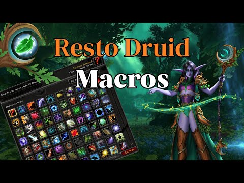 Resto Druid Macros for Mythic+