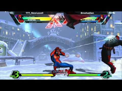 Toryuken 3 Day 1 - UMVC3 - TTT_Neorussell vs Broshadian