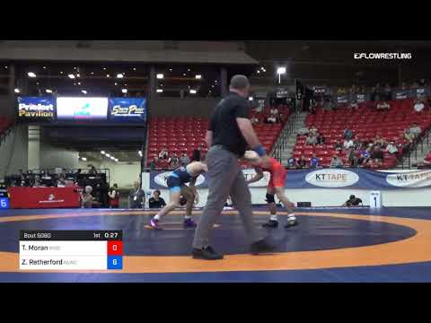 65 Kg Rnd Of 32 Tristan Moran University Of Wisconsin Vs Zain Retherford Nittany Lion Wrestling Cl