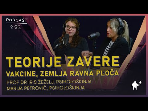 Zašto ljudi veruju u teorije zavere? | Prof. dr Iris Žeželj i Marija Petrović | Agelast 252
