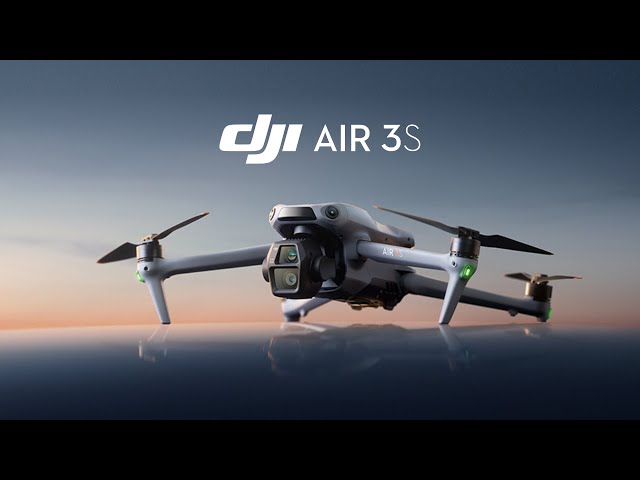 Vidéo DJI DRONE AIR 3S FLY MORE COMBO+RC2