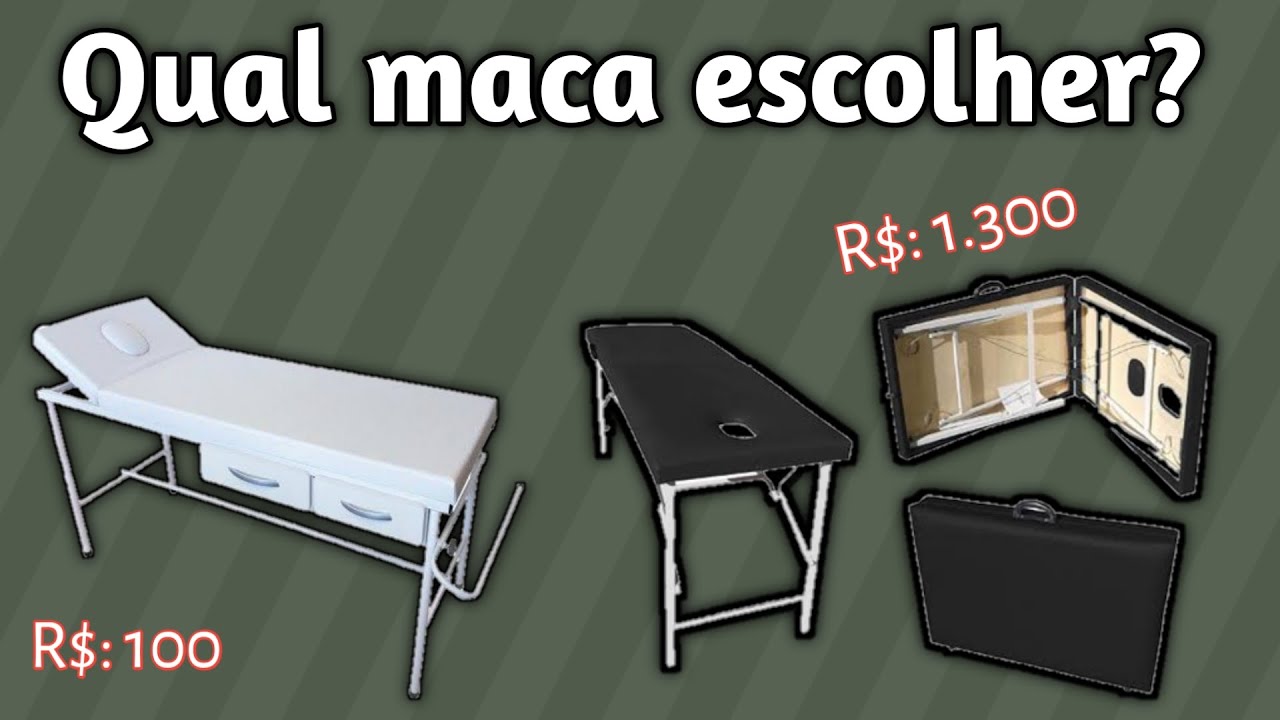 Watch Now Qual a melhor maca para Massoterapia Maca para massagem (Vídeo Dica #4) Qual a melhor maca para Massoterapia Maca para massagem (Vídeo Dica #4)