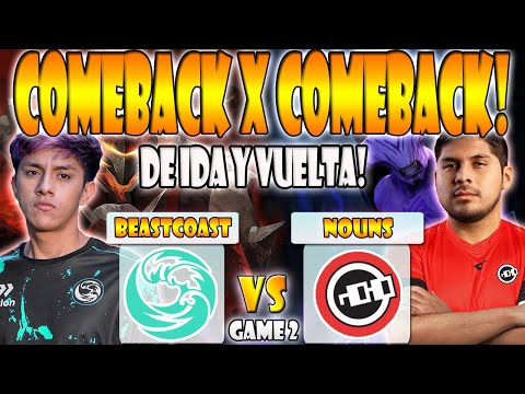 BEASTCOAST VS NOUNS BO2[GAME 2]PARKER, SCOFIELD VS K1, GUNNAR - THE INTERNATIONAL 12- 2023 - DOTA