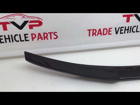 Fits BMW 2 Series F22 F87 M2 Real Carbon Fibre Trunk Boot Lip Spoiler M4 V Syle video