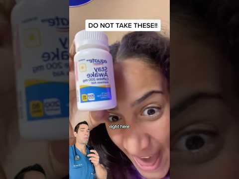 Doctor Reacts: caffeine pills