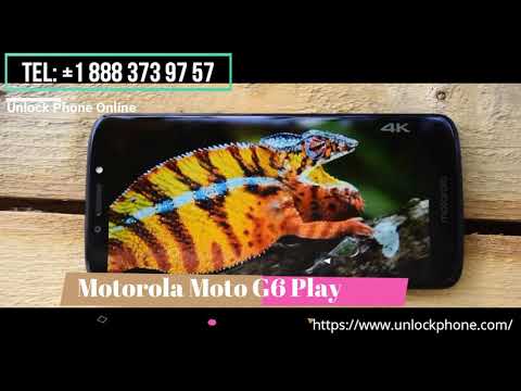 Cómo desbloquear Motorola Moto G6 Play