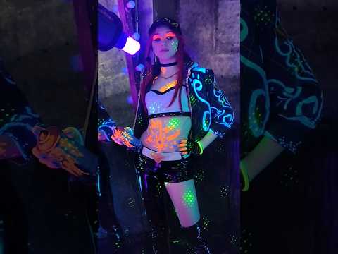 #cosplay #backstage #akali #kda