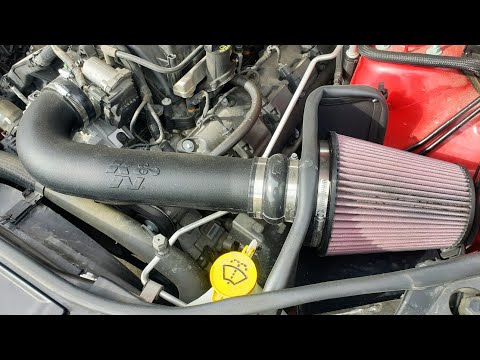 2019 Dodge Durango R/T K&N Cold Air Intake Install - Fits 2011-2021 Durango, Jeep Grand Cherokee