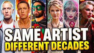 SAME ARTIST, 3 DIFFERENT DECADES!