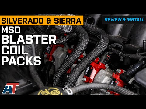 2014-2018 V8 Silverado & Sierra 1500 MSD Blaster Coil Packs Review & Install