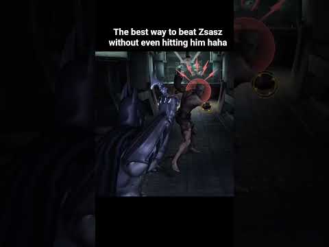 Beating Zsasz at the beginning of the Asylum but different way