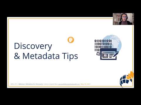 RDM and Metadata for Discovery: What’s in it for researchers?