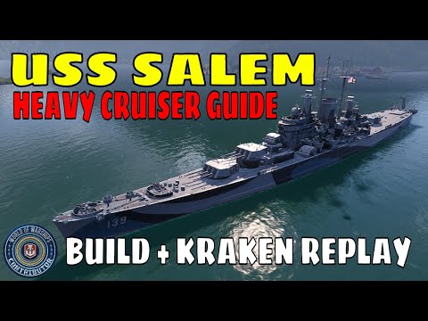 USS Salem US American Heavy Cruisers World of Warships Wows Replays