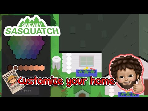 Sneaky Sasquatch - Customize your home