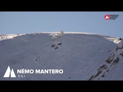 Winning Run 2020 Verbier Freeride Week Juniors by Dynastar 2* SKI MEN U-18 - Némo Mantero (SUI)
