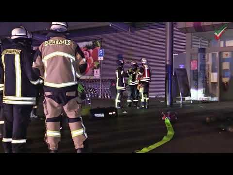 Loud bang in Schwerte - fire brigade and police in action after an ATM was blown up