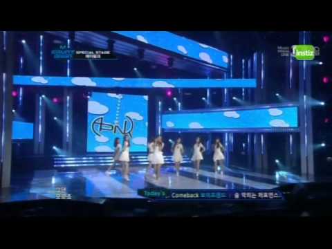 111208 A Pink - I Don't Know @ MNet M! Countdown