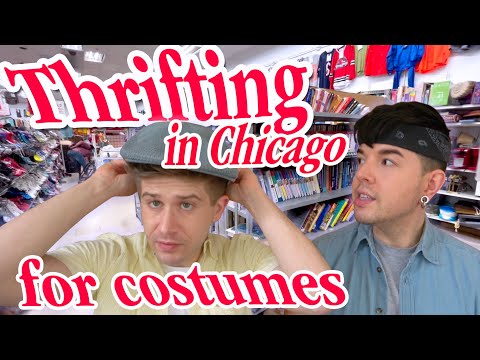 Chicago Thrifting - Again! 1920's Costume Party Haul | Cole Chickering