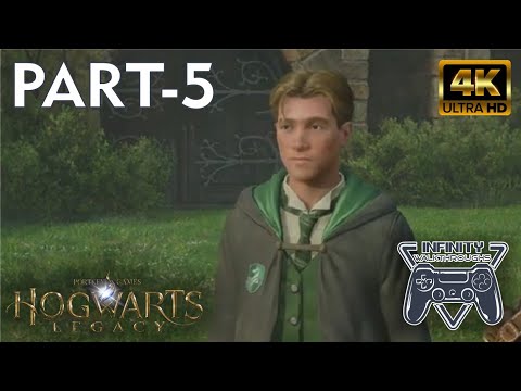 HOGWARTS LEGACY PS5 WALKTHROUGH 4K 60FPS HDR PS5 GAMEPLAY PART 5 - (FULL GAME)