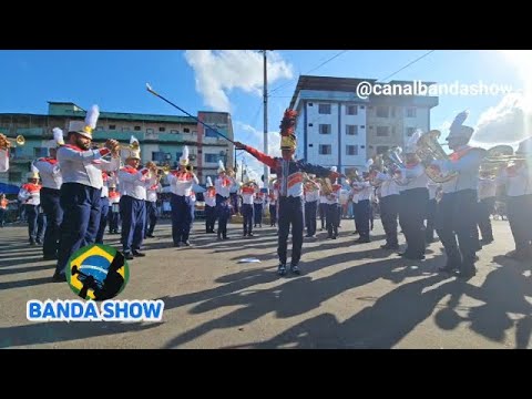 Banda Marcial FANUBA no Concurso de Bandas e Fanfarras em Gandu 2024