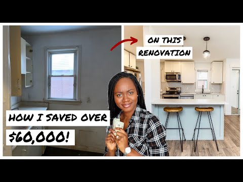 I SAVED OVER $60,000?!! | HOW TO SAVE MONEY ON A HOME RENOVATION | DIY Renovations On A Budget