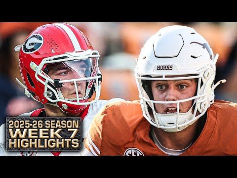 WEEK 7 HIGHLIGHTS from the 2025-26 college football season 🎥 | ESPN College Football