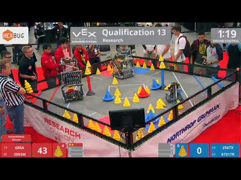 2018 VRC Res Q13 - 686A 2993M vs 2567X 87217R - 113 to 29