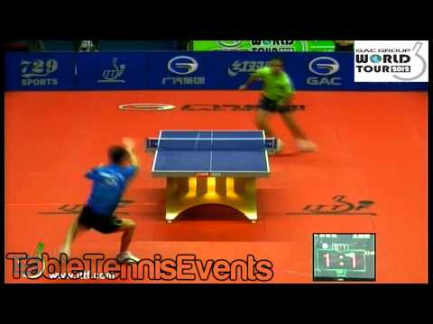 Wang Liqin Vs Noroozi Afshin : Round 1 [China open 2012]
