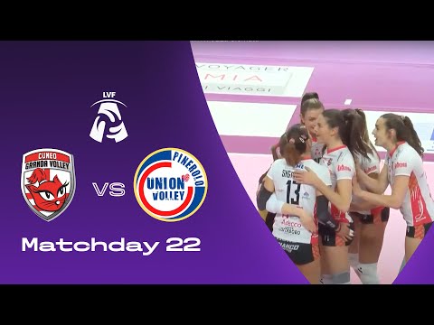Cuneo vs Pinerolo | Highlights | LVF A1 | Matchday 22