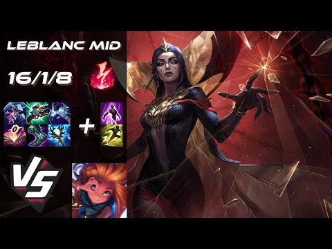 MID LeBlanc vs Zoe - NA Grandmaster Patch 25.S2.2