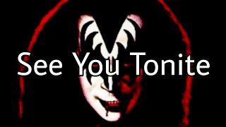 GENE SIMMONS (KISS) See You Tonite (Lyric Video)