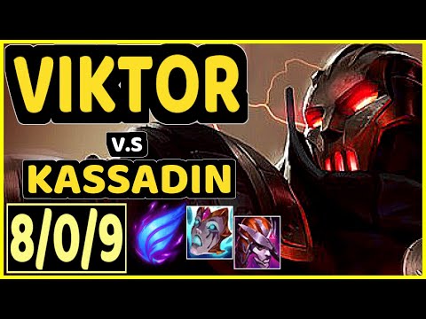 MAGIFELIX (VIKTOR) vs KASSADIN - 8/0/9 KDA TOP CHALLENGER GAMEPLAY - EUW