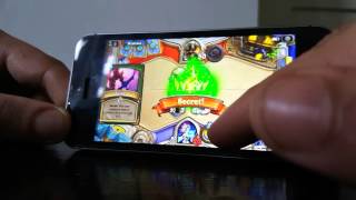 Iphone se hearthstone New gameplay