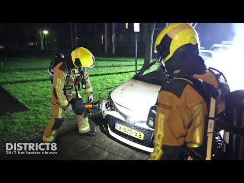 Geparkeerde personenauto doelwit van brandstichting Leggelostraat Den Haag