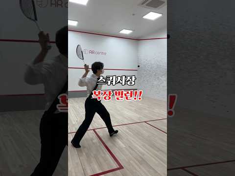 퇴근후 스쿼시...ㅎㅎ #쇼츠 #스쿼시 #테니스 #squash #shorts #배드민턴