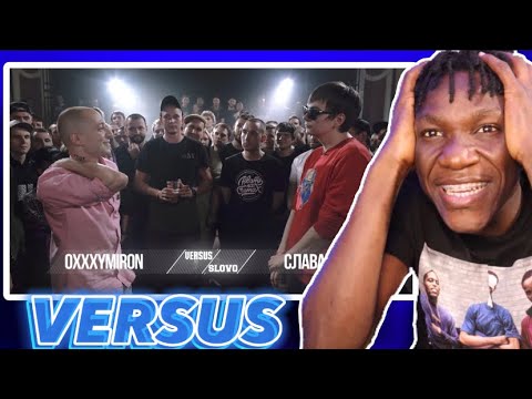 FIRST TIME REACTING TO VERSUS X #SLOVOSPB: Oxxxymiron VS Слава КПСС (Гнойный) | SLOVO IS INSANE