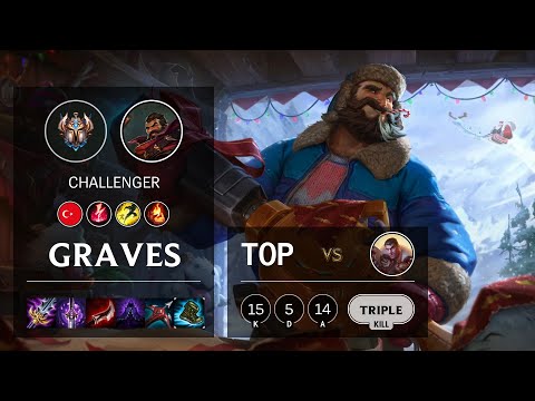 Graves Top vs Jayce - TR Challenger Patch 10.13