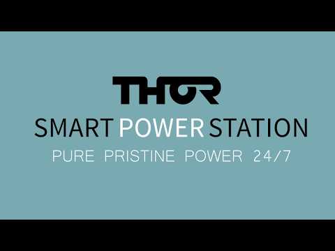 Slide 5 - Thor Smart Power Station. 10 Amp cap. Total Power Management, Pure Unpolluted 240V sine wave power (video)
