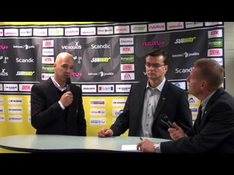 11.9.2015 lehdistötilaisuus SaiPa - KooKoo