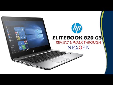 HP  820 G3 Elitebook Business Laptop Rental