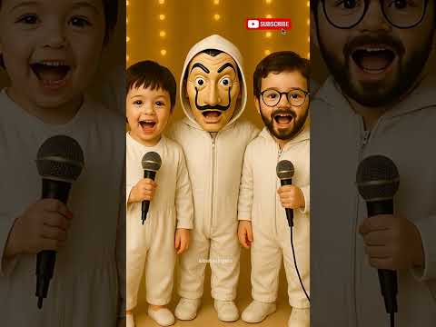 Bella Ciao#bellaciao #aibaby #moneyheist#babysinging #shortsfeed #shorts #fyp #viral #trendingshorts