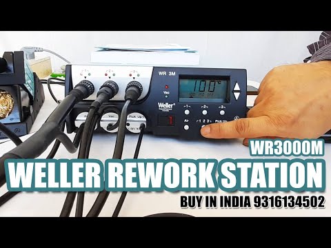 Weller Rework Station WR3000M : Delhi, Mumbai, Chennai by INDE Enterprises 9316134502