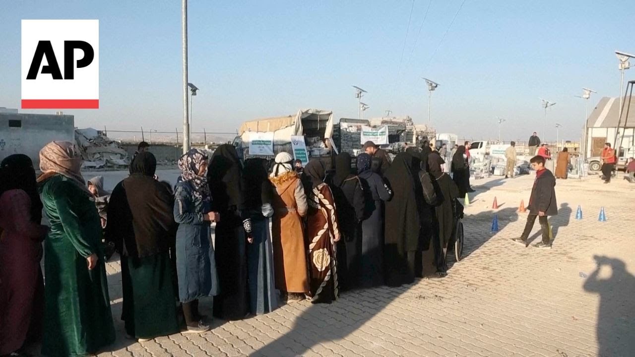 Thousands displaced after escalation in Syrian civil war