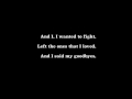 Running out of time(lyrics) 