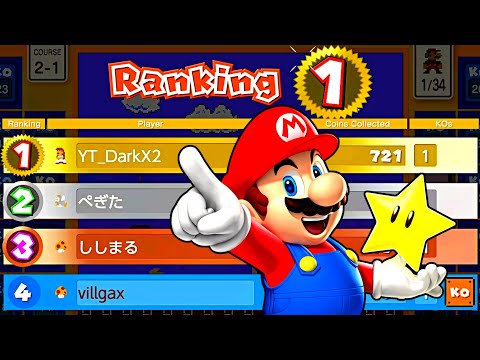 Super Mario Bros. 35 Battle Royale Gameplay #6