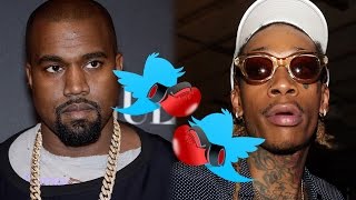 Kanye West Epic Twitter Feud with Wiz Khalifa &amp; Amber Rose